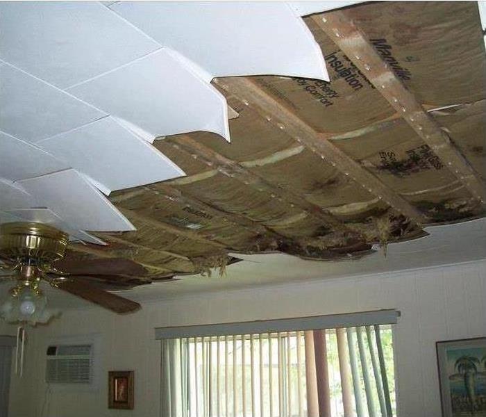 ceiling missing